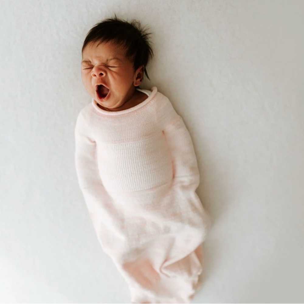 Swaddelini Pink Cozy Sleep Sack - Small 6-12 pounds